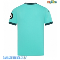 Camisa de time de futebol Wolves Replicas 2º Equipamento 2025-26 Manga Curta